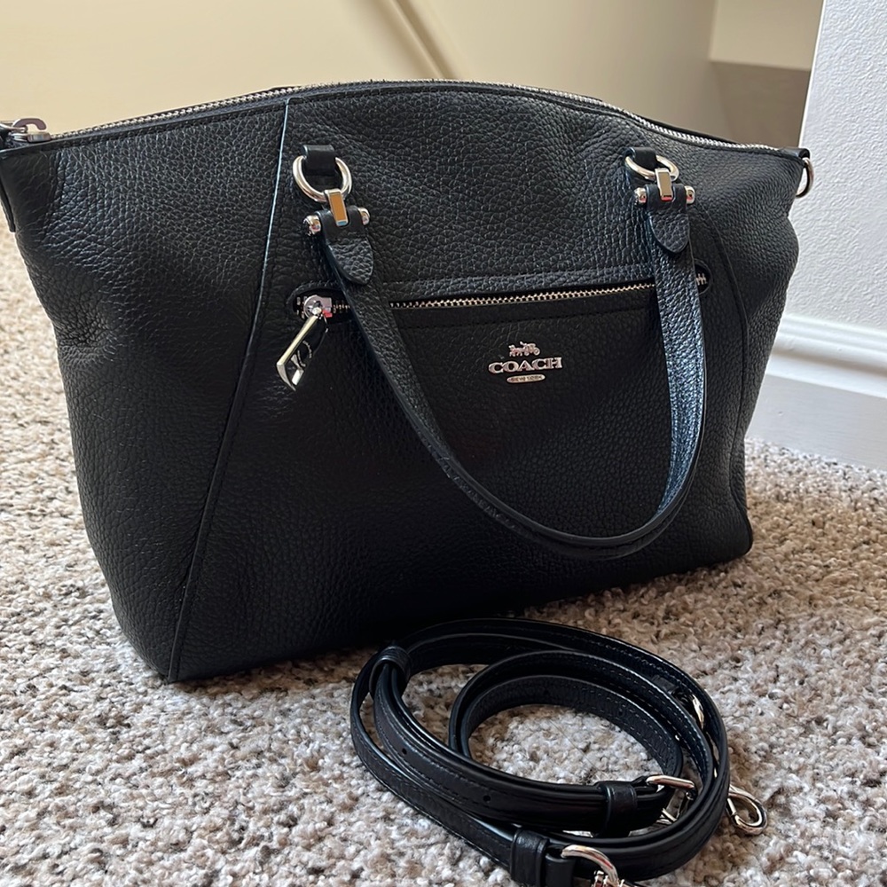 Coach black crossbody